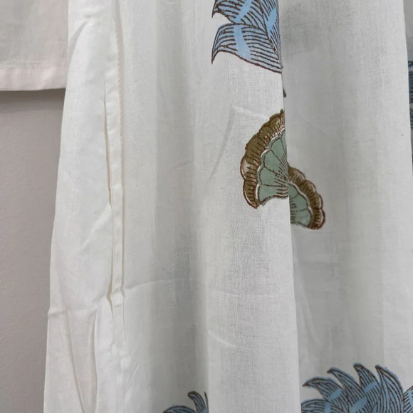 Cotton Hand Block Print Floral Maxi Dress - Picture 4 of 6